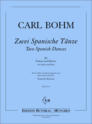 Cover - Carl Bohm, Zwei Spanische Tnze